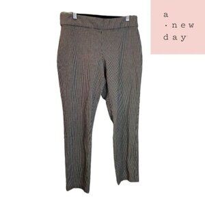 A New Day Women's Houndstooth‎ Print High-Rise Skinny Ankle Pants